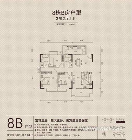 宏益公馆户型图_惠州楼市头条