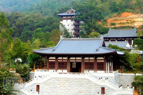 4a景区酒店别墅 唐代元音寺