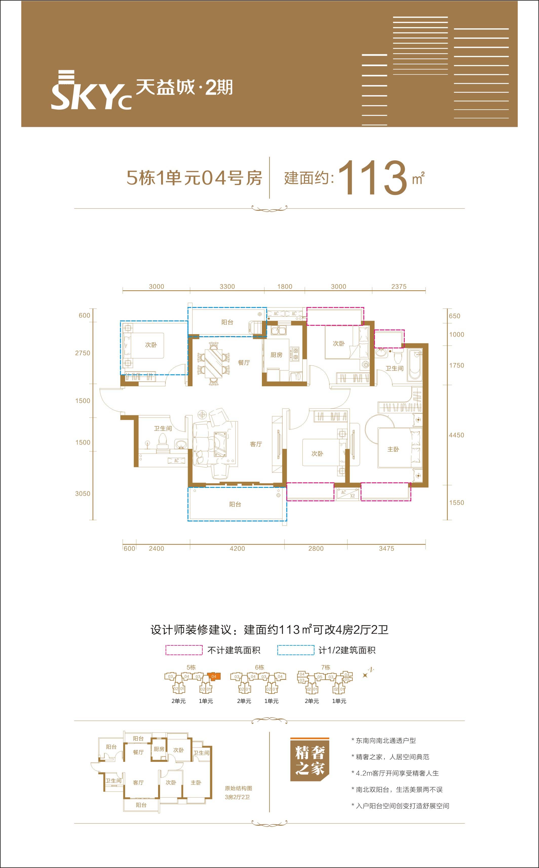 天益城2期户型图_惠州楼市头条