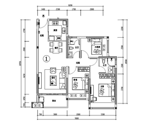 海伦堡·海伦璟园户型图_惠州楼市头条