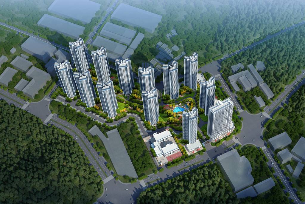 碧桂园中洲·云麓花园效果图
